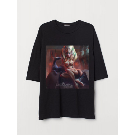 Tricou regina egipteană Cleopatra bumbac